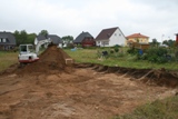 Erdarbeiten Fundament