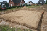 Erdarbeiten Fundament